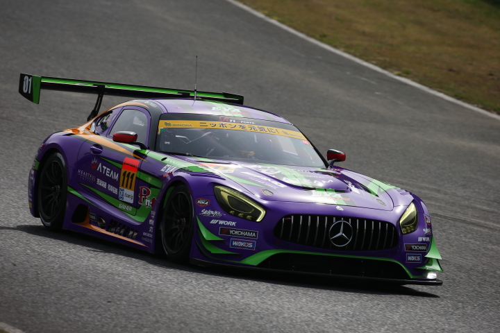 公式練習: 植田正幸（エヴァRT初号機Rn-s AMG GT）