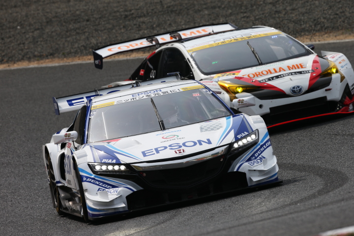 公式練習: 中嶋大祐（Epson NSX CONCEPT-GT）