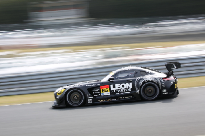 公式練習: 黒澤治樹／蒲生尚弥組（GT300クラス・LEON CVSTOS AMG-GT）