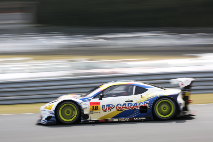 公式練習: 中山友貴／山田真之亮組（GT300クラス・UPGARAGE BANDOH 86）