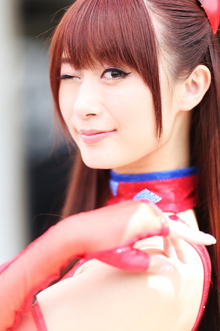 ピットウォーク: レースクイーン