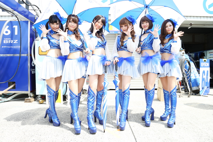 ピットウォーク: レースクイーン