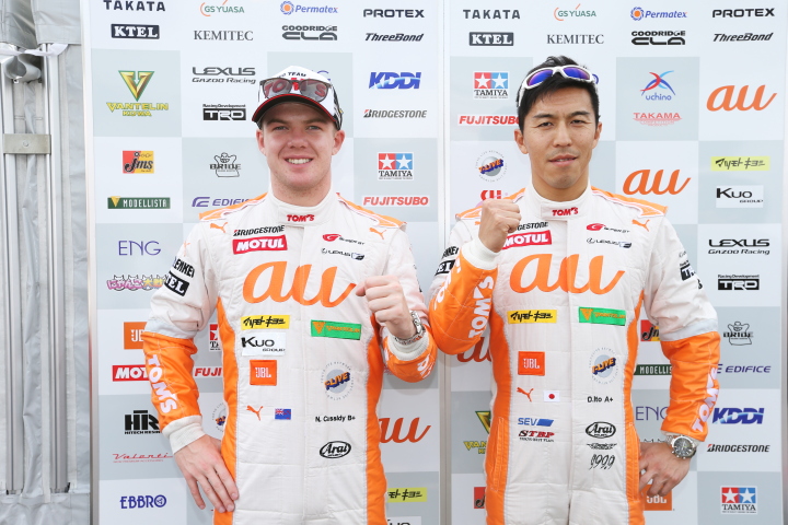 ノックアウト予選Q1: ニック・キャシディと伊藤大輔（LEXUS TEAM TOM'S）