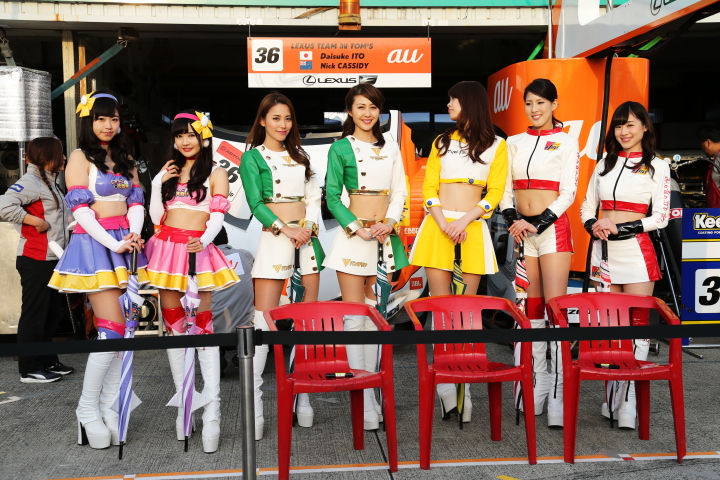 GTキッズウォーク: レースクイーン