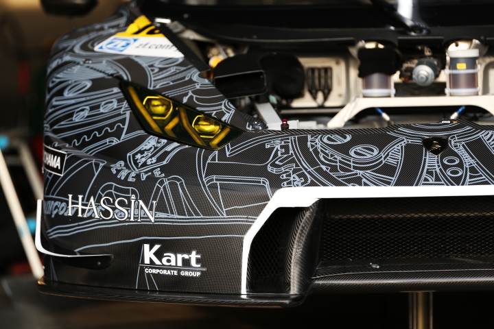 GTキッズウォーク: GT300クラス・DIRECTION 108 HURACAN