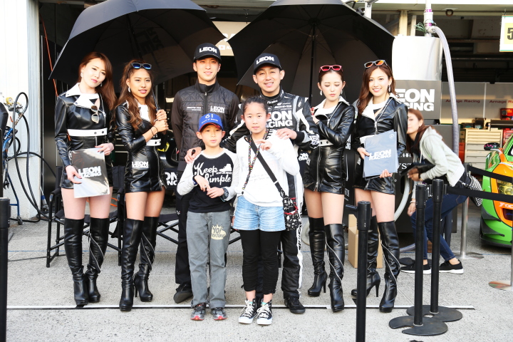 GTキッズウォーク: 蒲生尚弥と黒澤治樹（K2 R&D LEON RACING）
