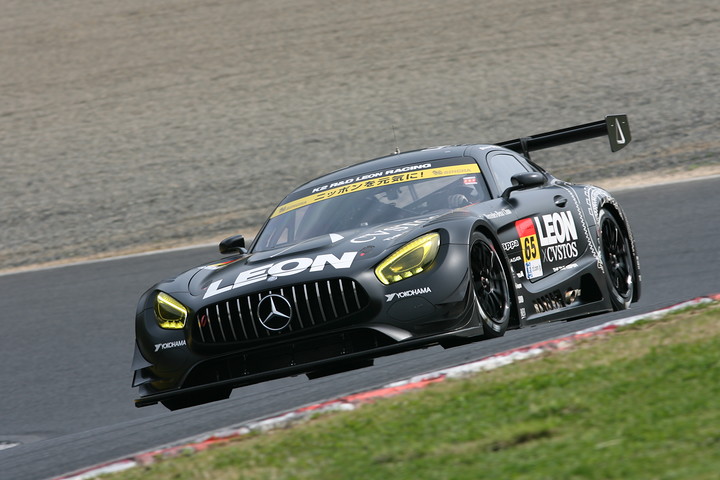 GT300クラス予選2位は黒澤治樹／蒲生尚弥組（LEON CVSTOS AMG-GT）