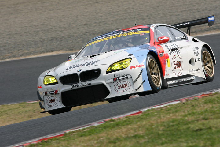 GT300クラス予選3位はヨルグ・ミューラー／荒聖治組（Studie BMW M6）