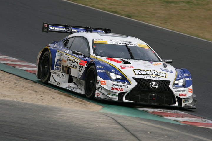 GT500クラス決勝2位はジェームス・ロシター／平川亮組（KeePer TOM'S RC F）