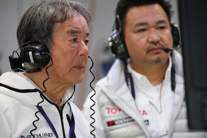 フリー走行1回目: 星野一義監督（ITOCHU ENEX TEAM IMPUL）