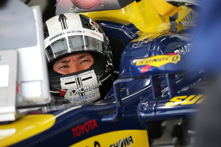 フリー走行1回目: 小林可夢偉（SUNOCO TEAM LEMANS SF14）