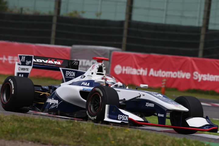 フリー走行1回目: 中嶋大祐（NAKAJIMA RACING SF14）