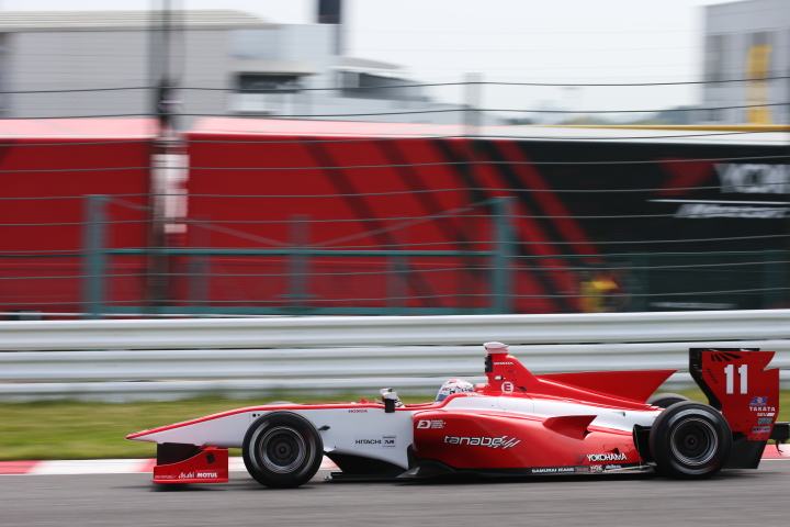 フリー走行1回目: 伊沢拓也（REAL SF14）