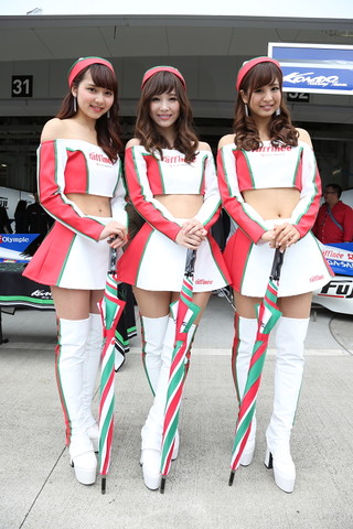 ピットウォーク: ピットウォーク: レースクイーン