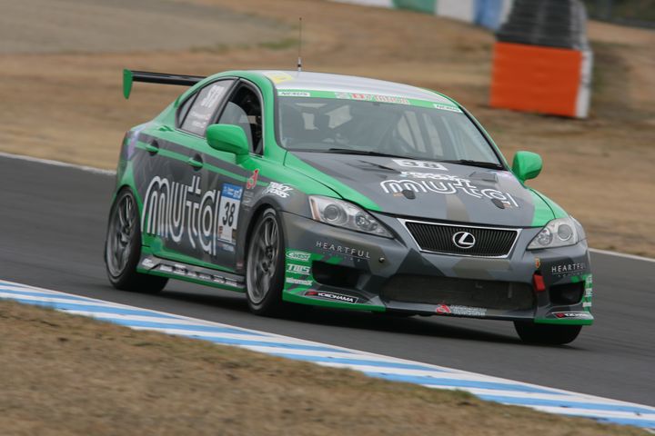 ST-3クラスポールポジションは堀田誠／阪口良平組（MUTA Racing TWS IS 350）