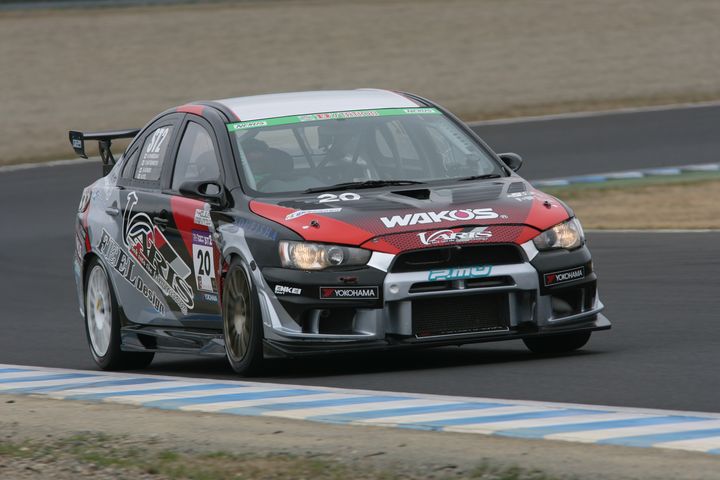 ウォームアップ: ST-2クラストップタイムは下垣和也／松本武士／近藤説秀／伊藤勝一組（RSオガワADVANランサー）