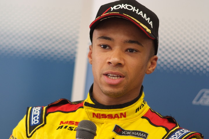 決勝記者会見: 2位のヤン・マーデンボロー（B-Max Racing team with NDDP）