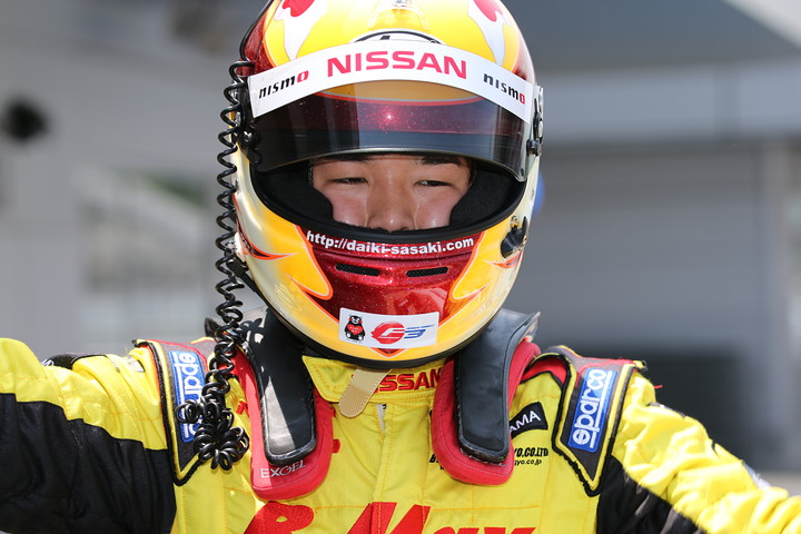 優勝した佐々木大樹（B-Max Racing team with NDDP）