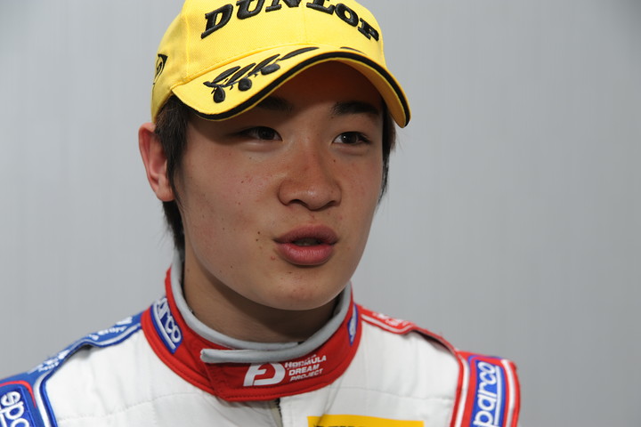決勝3位の阪口晴南（Hondaフォーミュラ・ドリーム・プロジェクト）
