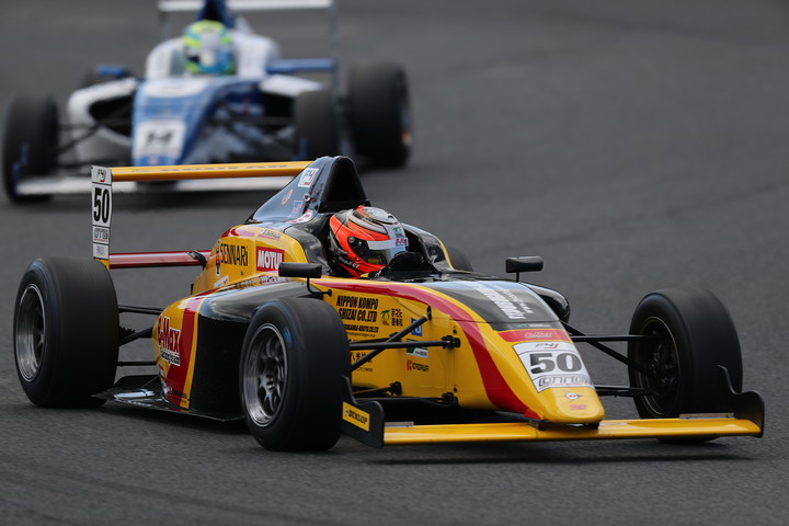 決勝3位は澤田真治（B-MAX RACING F110）