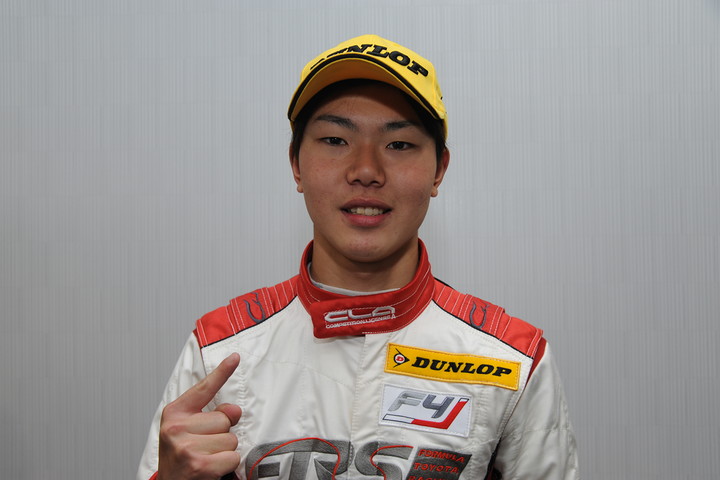 優勝した小高一斗（トムススピリット）