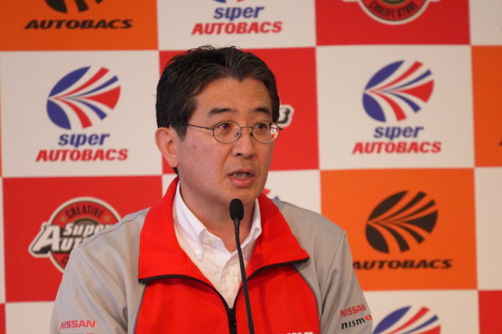 GTA定例記者会見: NISMOの新代表取締役に就任した片桐隆夫氏
