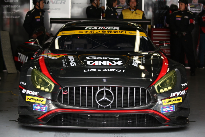 公式練習: GT300クラス・GAINER TANAX AMG GT3