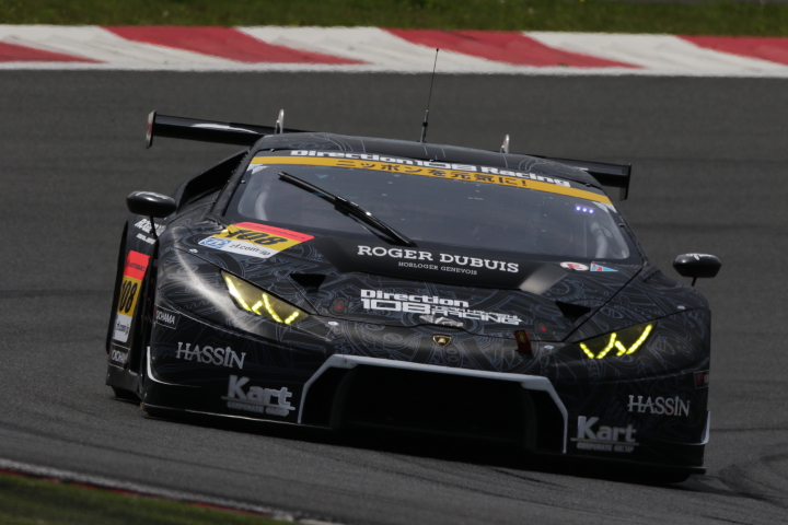 公式練習: ケイ・コッツォリーノ（GT300クラス・DIRECTION 108 HURACAN）