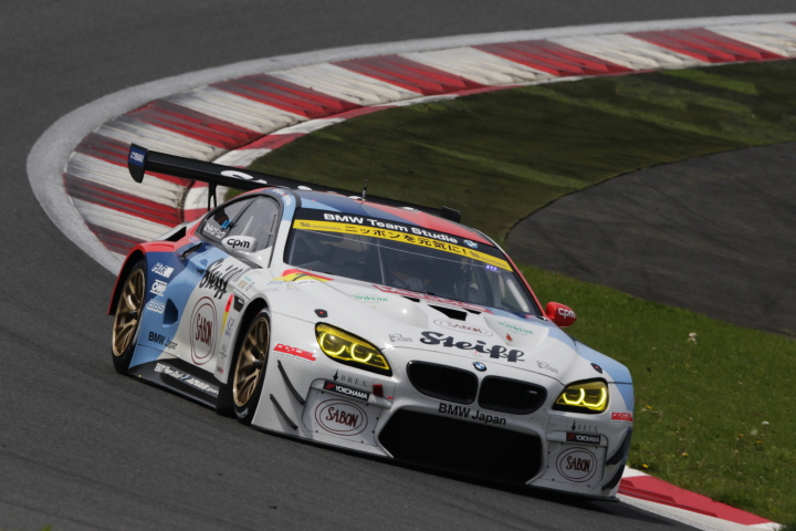 公式練習: 荒聖治（GT300クラス・Studie BMW M6）