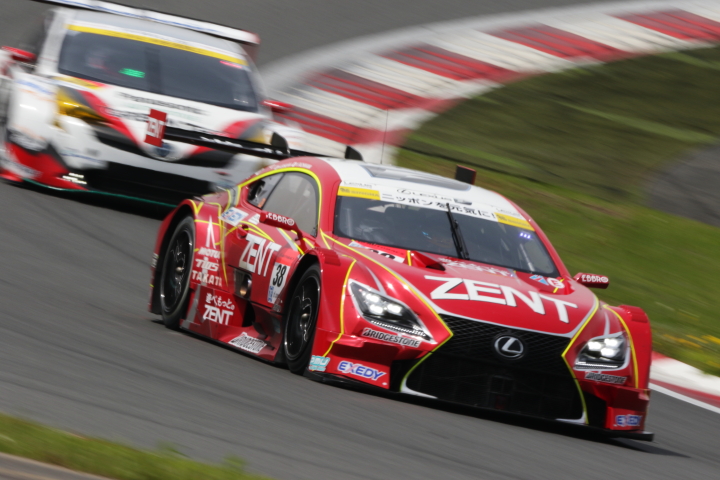 公式練習: 石浦宏明（GT500クラス・ZENT CERUMO RC F）