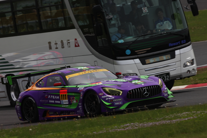 サーキットサファリ: 植田正幸／鶴田和弥組（GT300クラス・エヴァRT初号機Rn-s AMG GT）