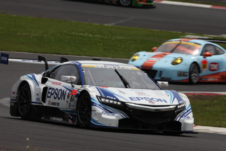 サーキットサファリ: ベルトラン・バゲット（GT500クラス・Epson NSX CONCEPT-GT）