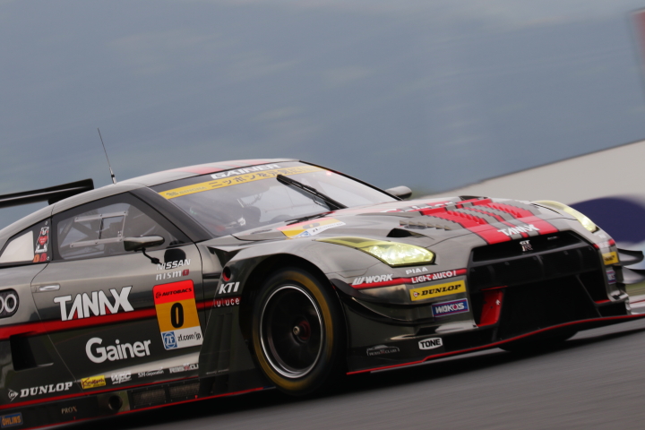 GT300クラスノックアウト予選Q2: アンドレ・クート（GAINER TANAX GT-R）