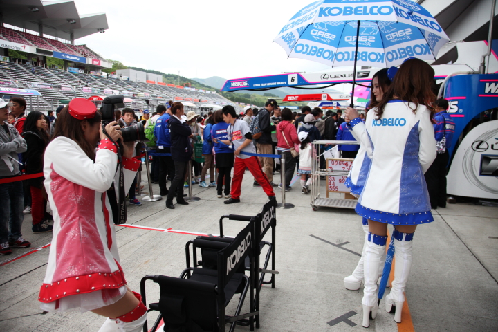 GTキッズウォーク: レースクイーン