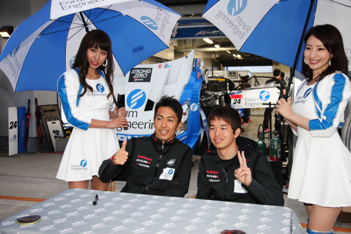 GTキッズウォーク: 柳田真孝と佐々木大樹（KONDO RACING）