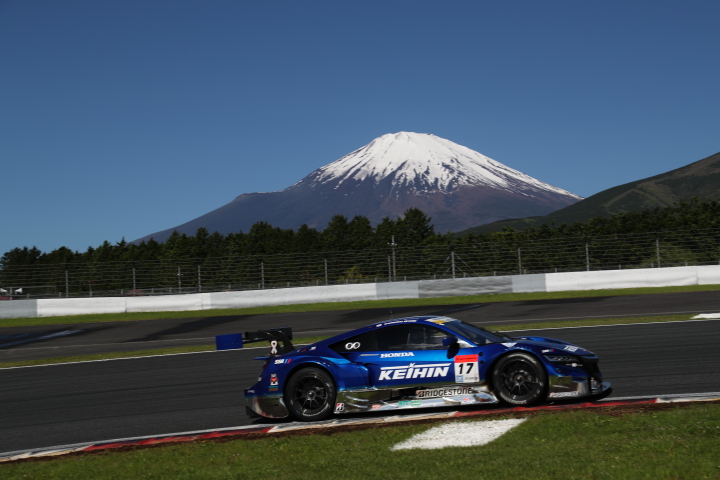 フリー走行: 塚越広大／小暮卓史組（KEIHIN NSX CONCEPT-GT）
