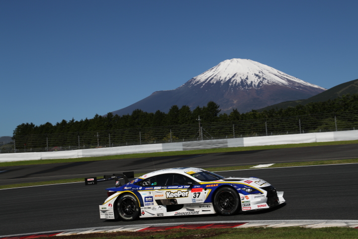 フリー走行: ジェームス・ロシター／平川亮組（KeePer TOM'S RC F）