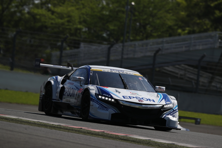 フリー走行: ベルトラン・バゲット（Epson NSX CONCEPT-GT）