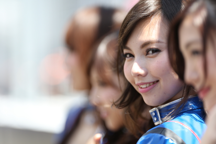 ピットウォーク: レースクイーン