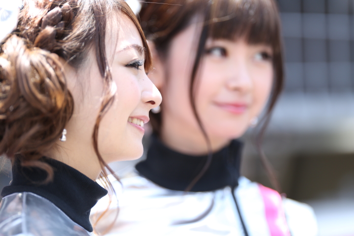 ピットウォーク: レースクイーン