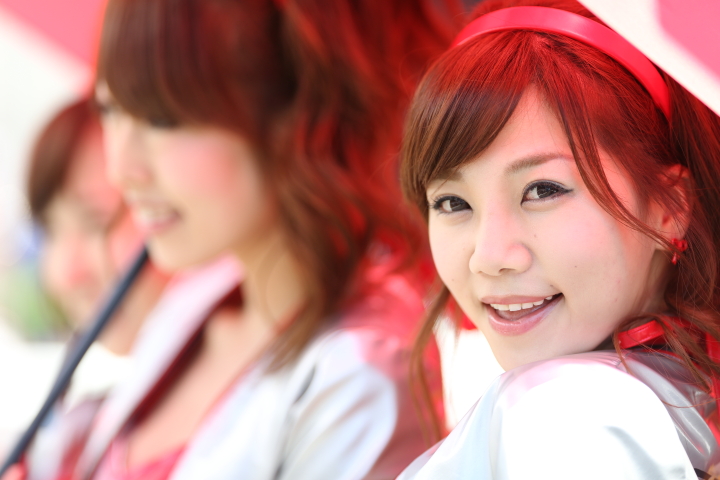 ピットウォーク: レースクイーン