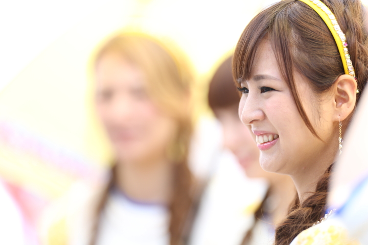 ピットウォーク: レースクイーン