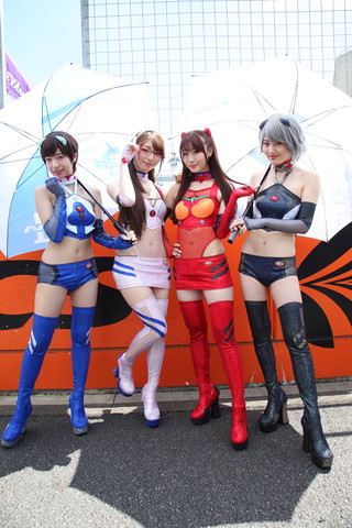 ピットウォーク: レースクイーン