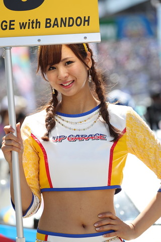 スタート進行: レースクイーン