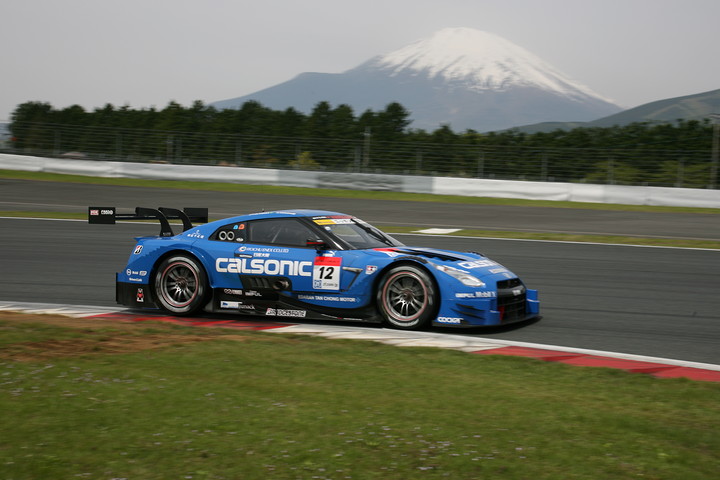 公式練習: GT500クラストップタイムの安田裕信／ジョアオ・パオロ・デ・オリベイラ組（カルソニックIMPUL GT-R）