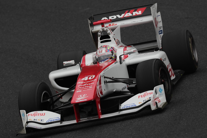 フリー走行1回目: トップタイムは野尻智紀（DOCOMO DANDELION M40Y SF14）