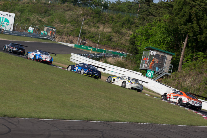 3回目のセーフティーカー開けのバトル