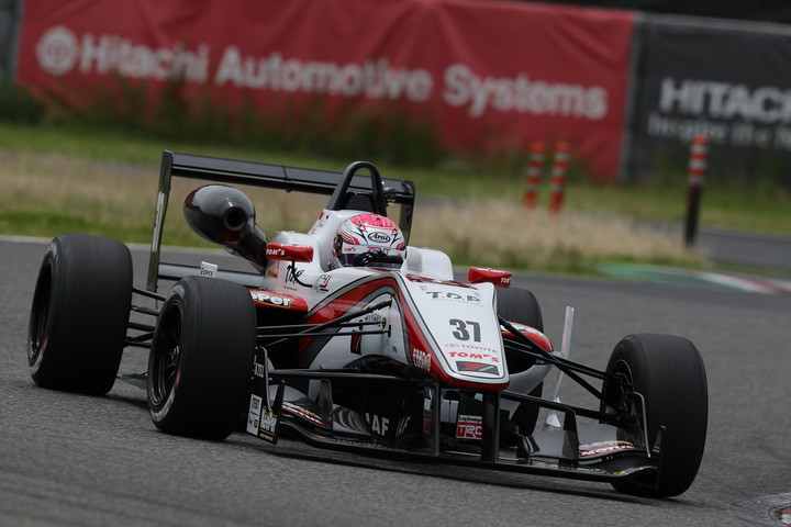 決勝2位は坪井翔（ZENT TOM'S F314）