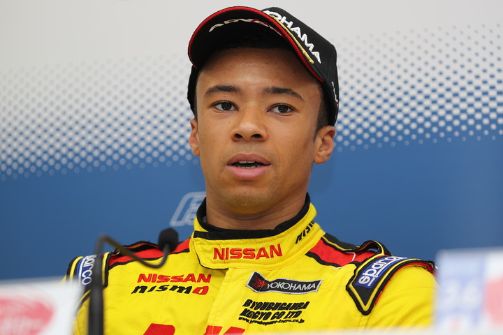 決勝記者会見: 3位のヤン・マーデンボロー（B-Max Racing team with NDDP）