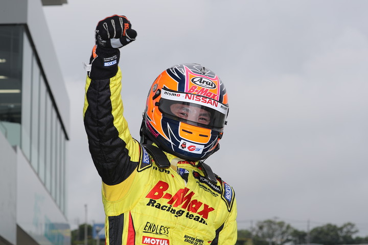 優勝した高星明誠（B-Max Racing team with NDDP）